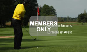 Kontrolle - Golf - Chippen - Der ideale Treffmoment gezielt trainiert von Christian Neumaier