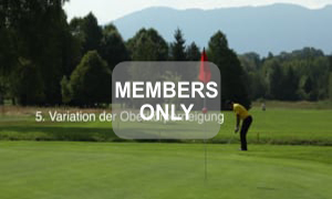 Oberkörperneigung - Golf - Chippen - Der ideale Treffmoment gezielt trainiert von Christian Neumaier