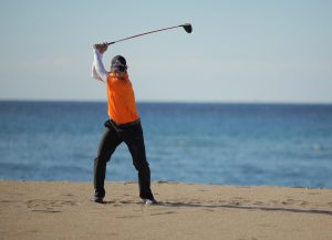 Christian Neumaier - Drive am Strand - Golfschule Beuerberg