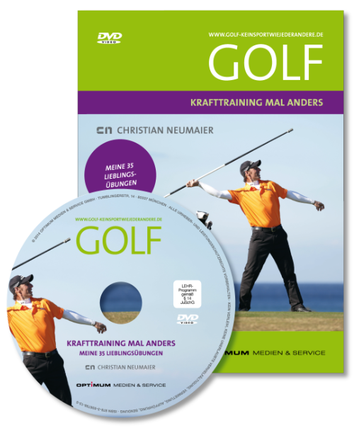 DVDs für Ihr Golftraining zuhause von einem der besten Golflehrer Deutschlands.Mehr Power beim Drive durch golfspezifisches Krafttraining.