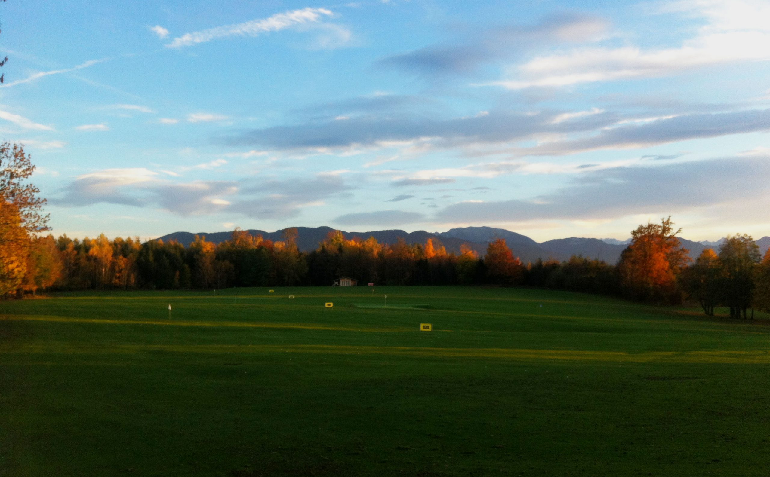 Golftraining im Golfclub Beuerberg - Driving-Range