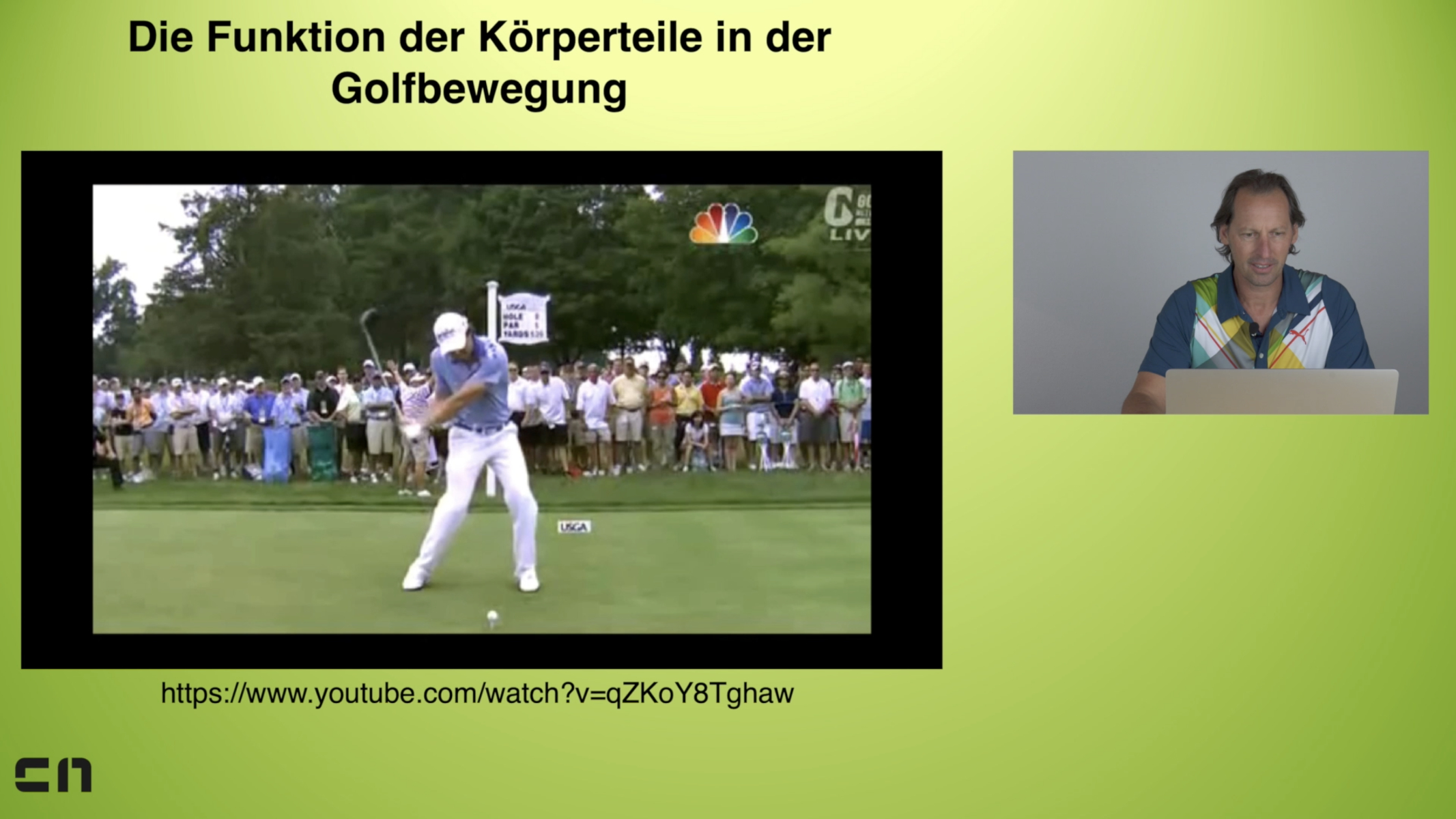 Das Bewegungssystem des Menschen im Golfsport - Online-Seminar