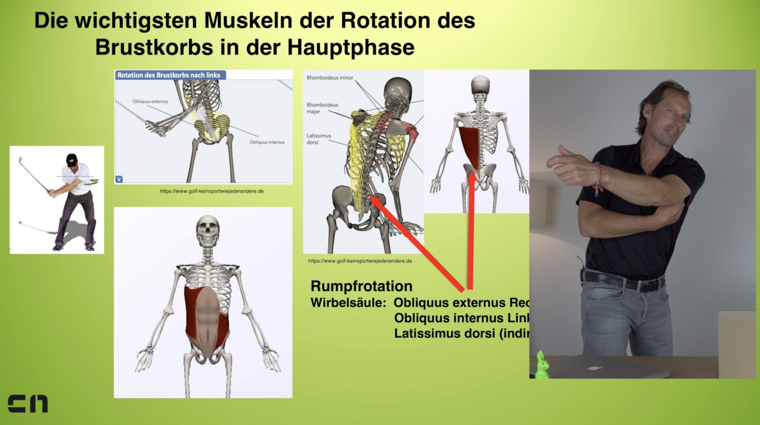 CN_Online-Seminar-Das Bewegungssystem des Menschen im Golfsport - Videokurs